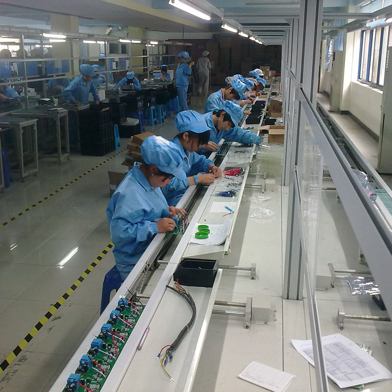 全自動(dòng)生產(chǎn)流水線中工作臺(tái)的靈活應(yīng)用